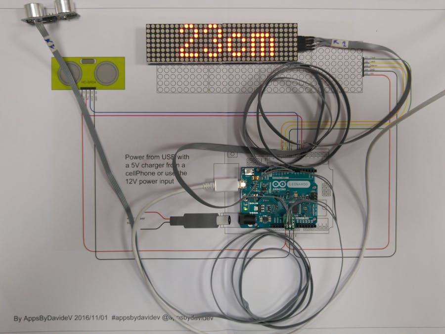 Rangefinder for Garage Parking with Arduino