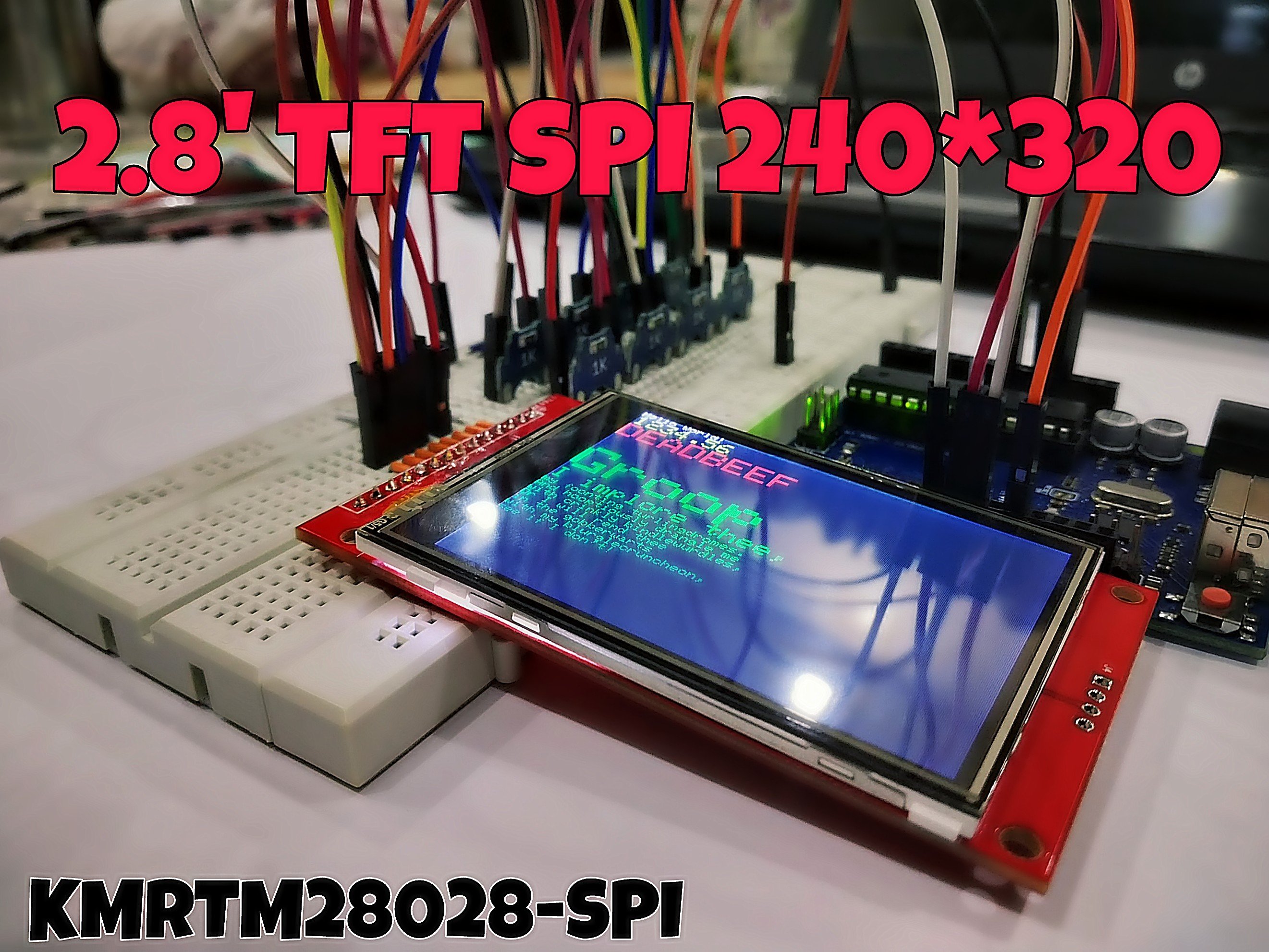 Screen 2.4" 240x320 Serial ILI9341 SPI Farb TFT LCD Display Arduino Raspberry pi