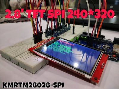 Graphics Test ILI9341 TFT LCD SPI Display
