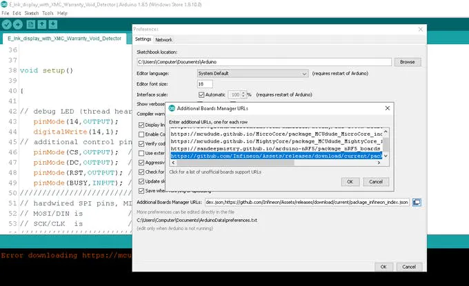 Adding 2Go kit support on Arduino IDE