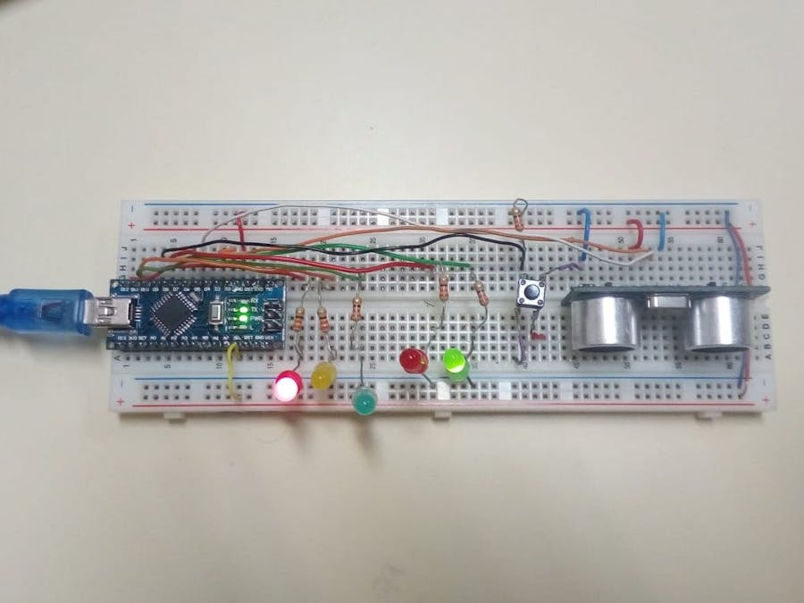 Traffic Light with Treadmill and Sensor - Hackster.io