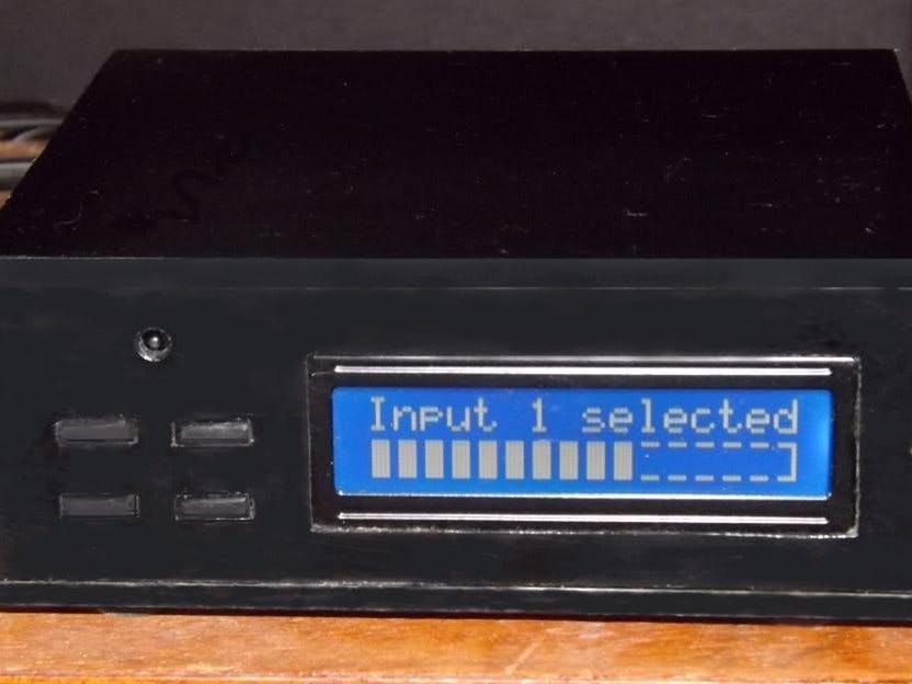 A Remote Controlled Stereo Volume Control