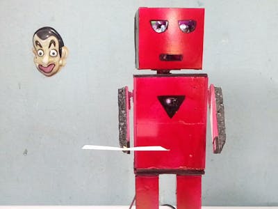 Smart Talking Humanoid Robot Just with Arduino!