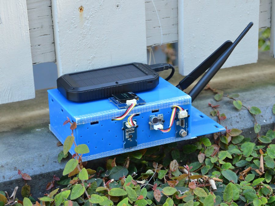 SPCPM (Solar Powered City Pollution Monitor)