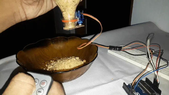 Remote Controlled Pet Feeder Hackster Io