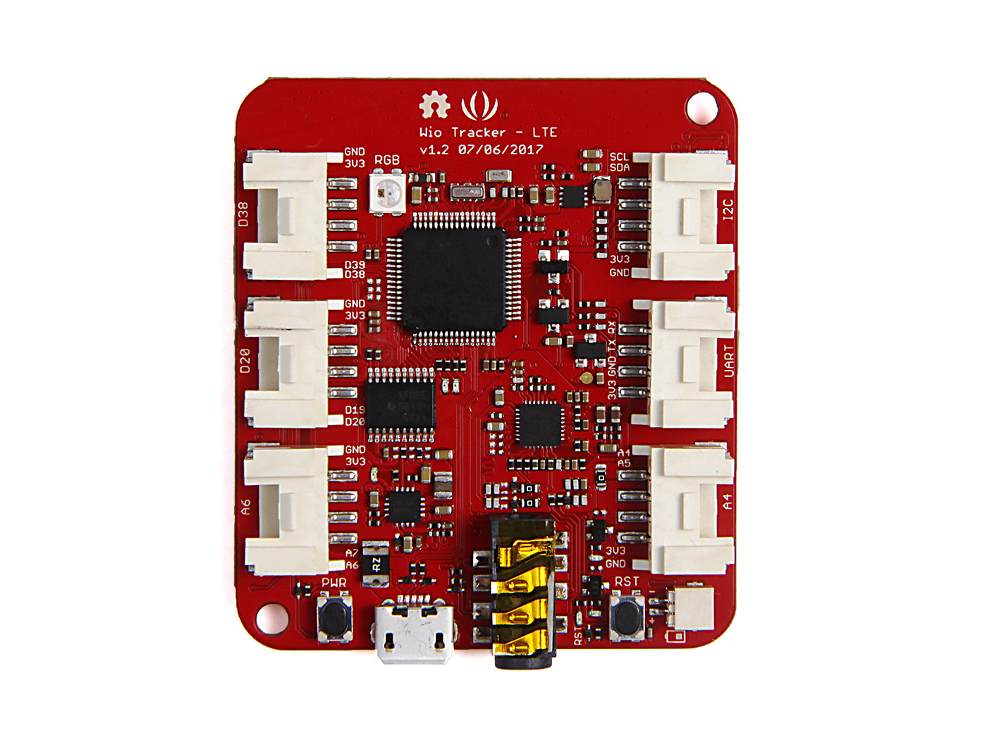 Wio LTE US Version - 4G, Cat.1, GNSS, JavaScript(Espruino) Compatible