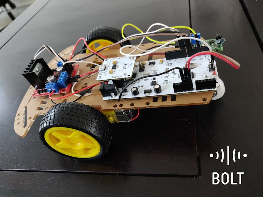 Bolt Controlled Robot Car