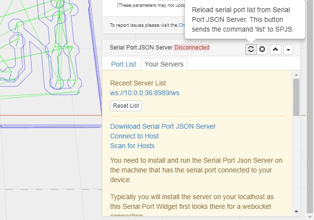 JSON Server Widget