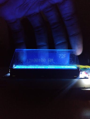 Dark room demonstration