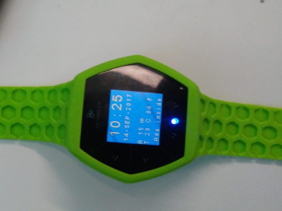 Make with Ada 2017- A "Swiss Army Knife" Watch