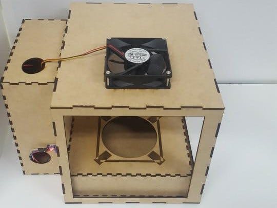 Automatic Ventilation with Flame Detector