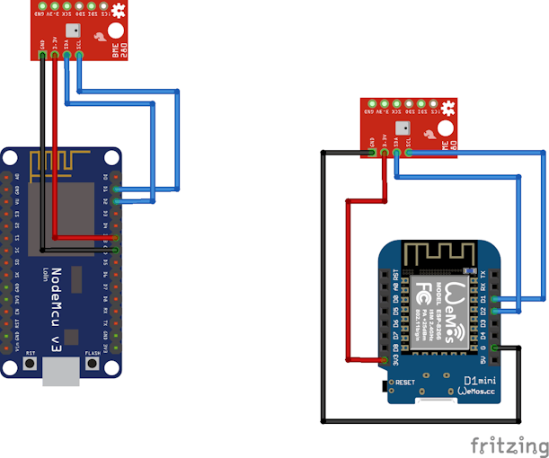 Smart Climate Sensor - Circuit Diagram