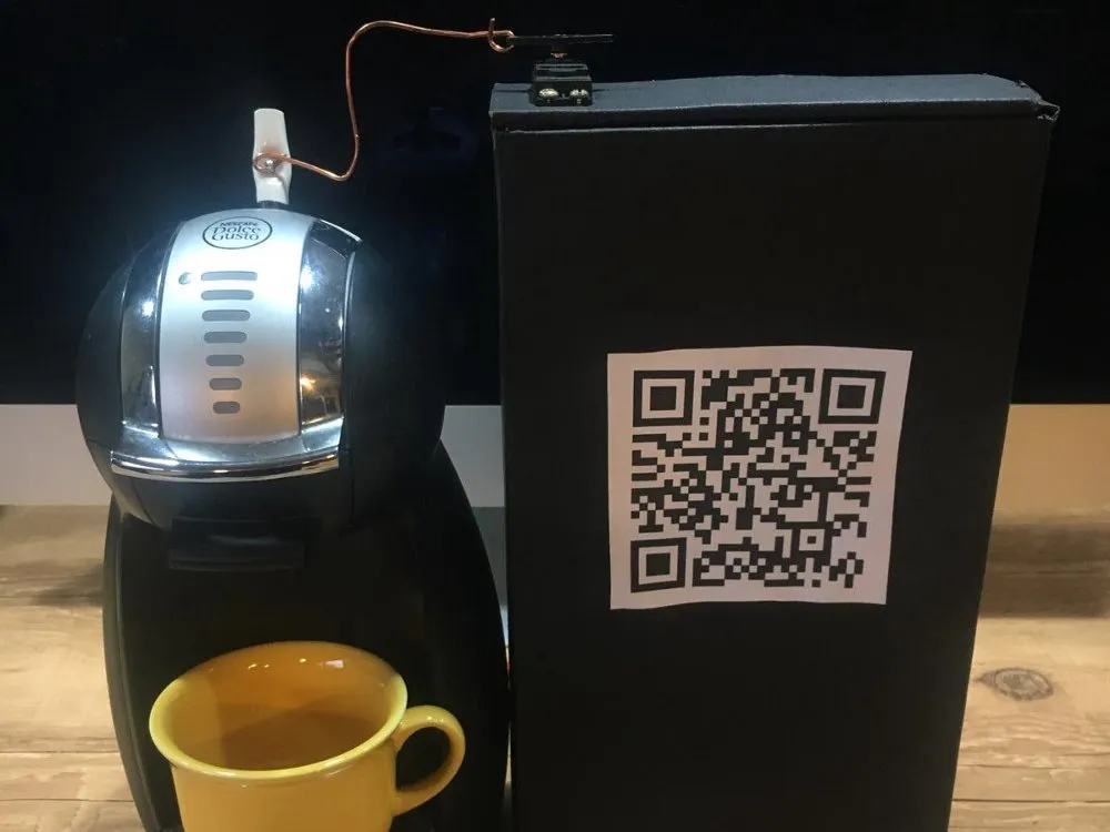 Bitcoin Powered Coffee Maker Hackster Io