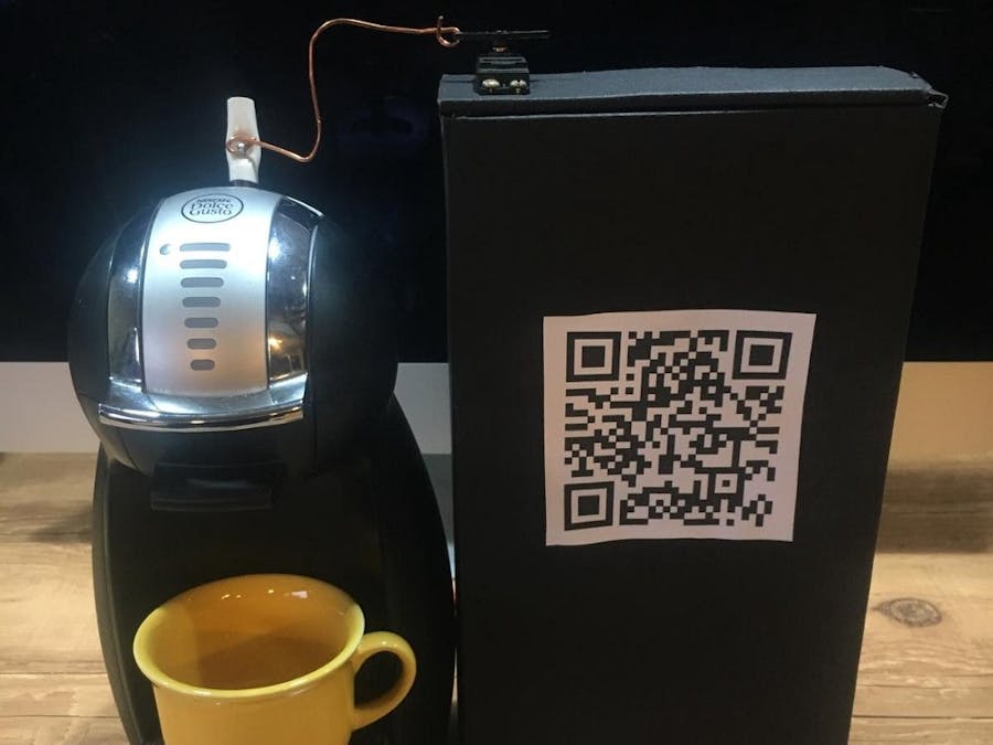 Bitcoin-Powered Coffee Maker