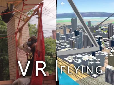 Virtual Reality Flying Machine
