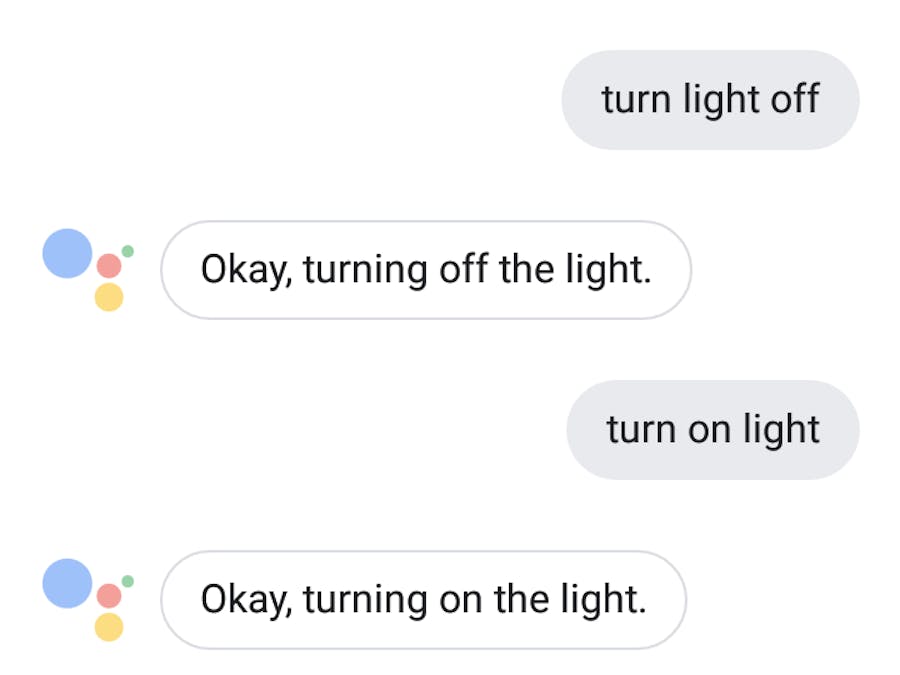 Home Automation Using OpenHab Server and Google Assistant