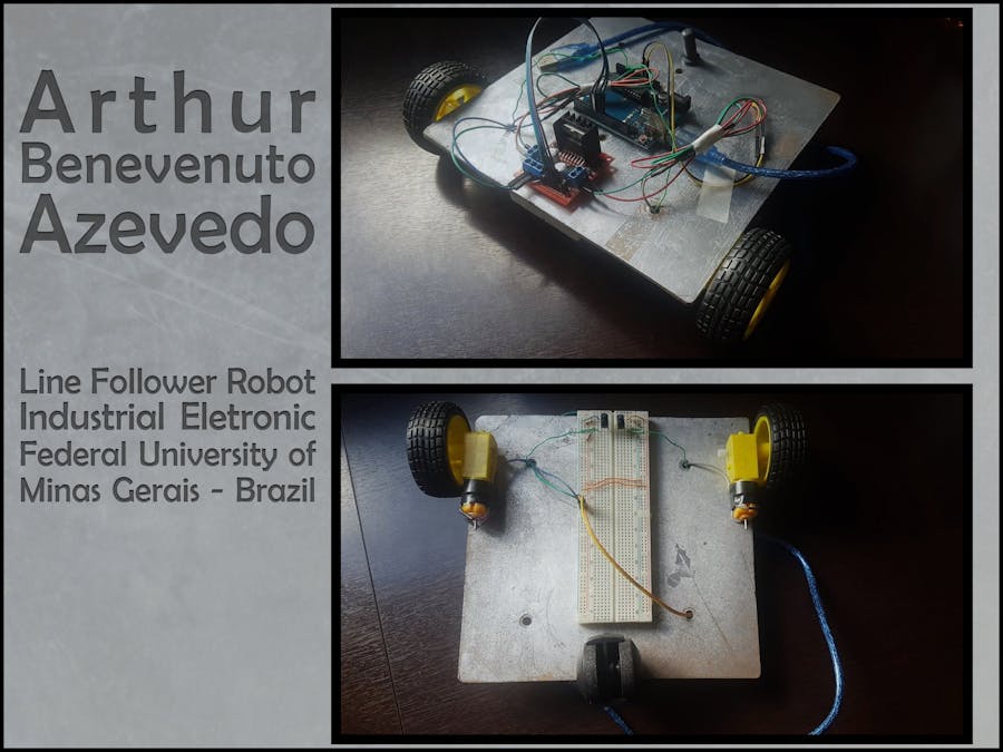 Line Follower Robot - Arthur Azevedo - UFMG