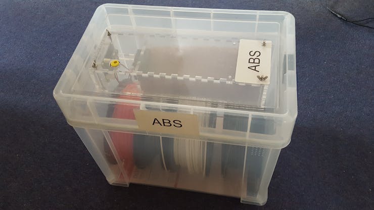 3D Printer filament storage box
