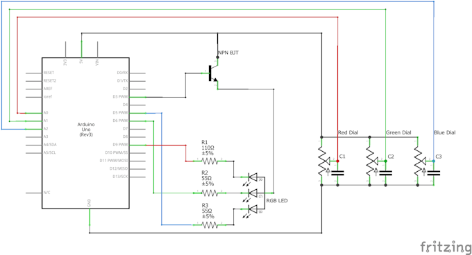 RGB Light Control with Arduino - Arduino Project Hub