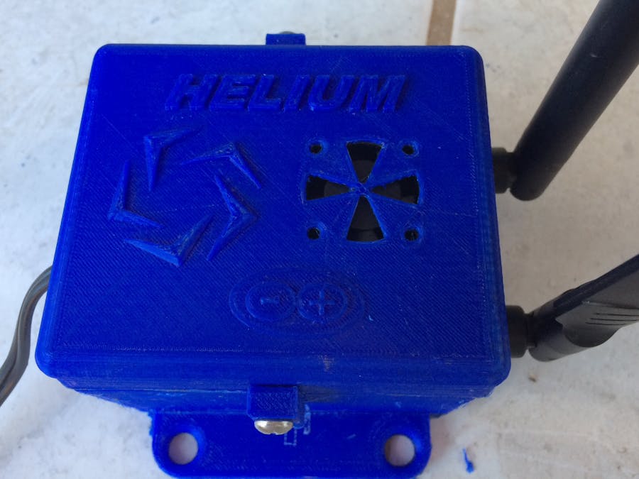 Helium Solar Monitoring Board with Relays