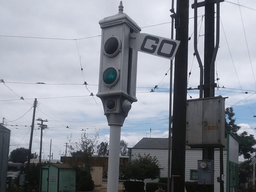 Acme Traffic Signal (Almost 100 Years Old)