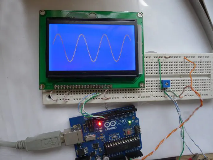 Digital Oscilloscope Experiment Based on Arduino - Hackster.io