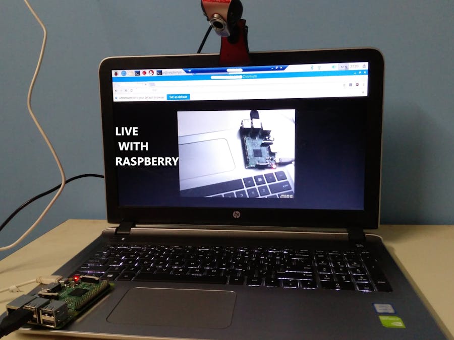 Live Cam with Raspberry Pi