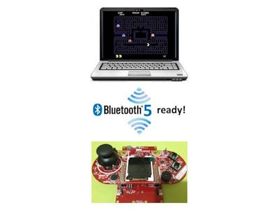 Bluetooth Low Energy Game Controller