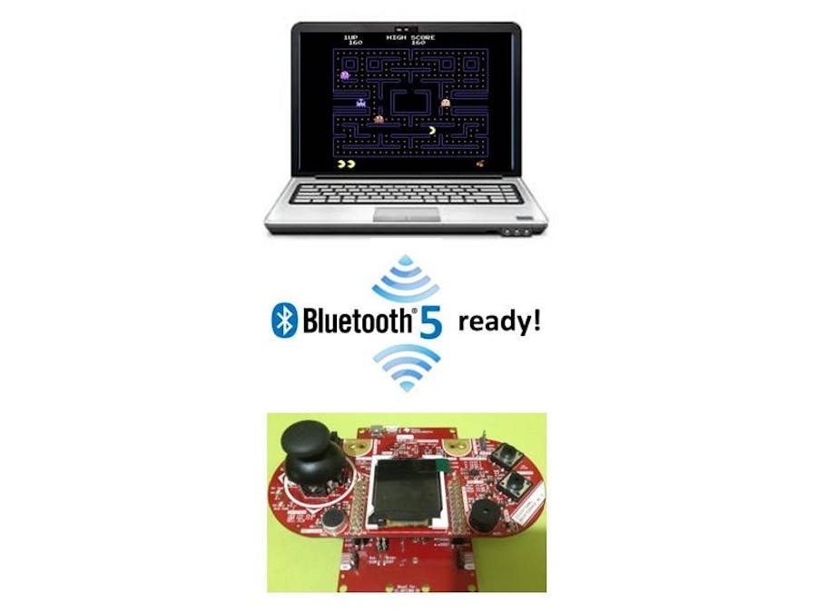 Bluetooth Low Energy Game Controller
