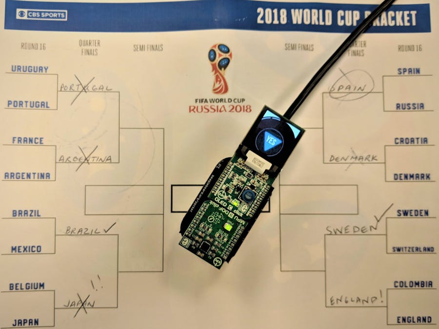 Standalone Magic 8 Ball PocketBeagle® & Mikro Click Boards™