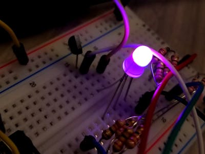 RGB Light Control with Arduino
