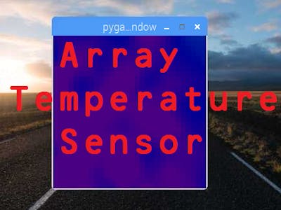 Array Temperature Sensor with Helium