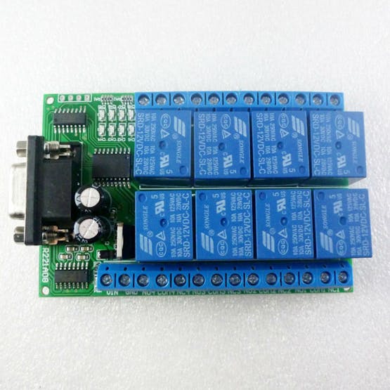 8 Channels RS232 Relay Module