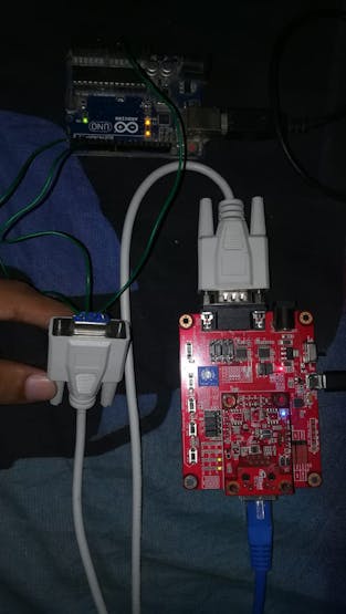 Arduino connection with WIZ750SR