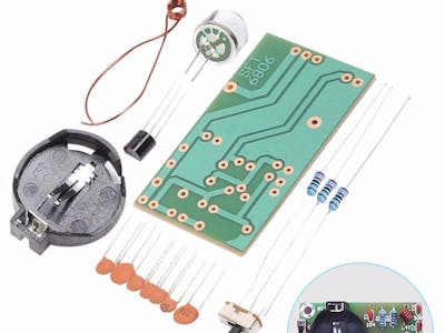 FM Frequency Wireless Microphone Module DIY Kits