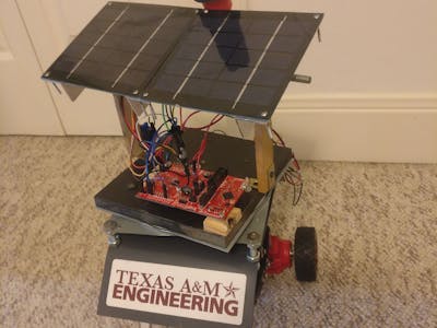 Solar Charging DSTR Robot