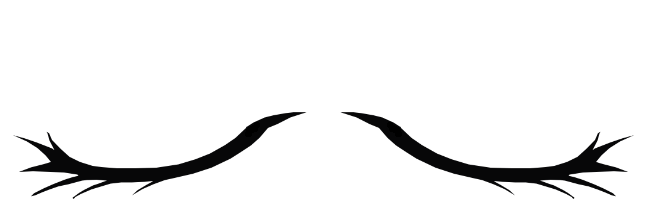 Eyes designed using Photoshop (closed)