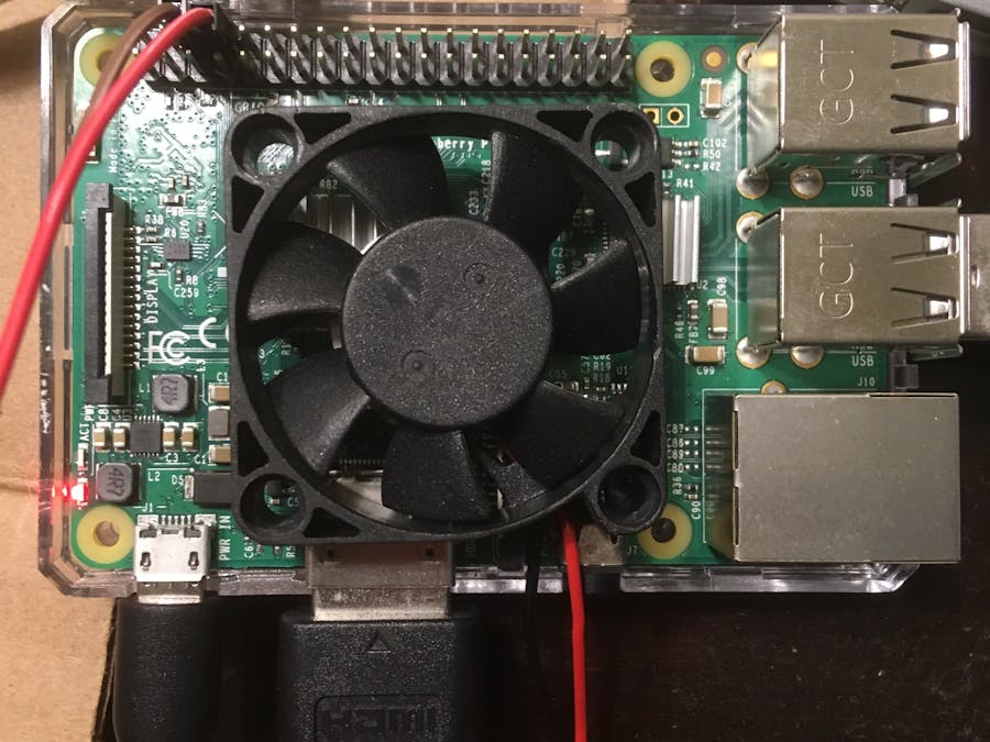 Smart Raspberry Pi CPU fan