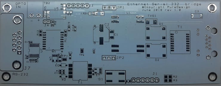 bare PCB Top Layer.