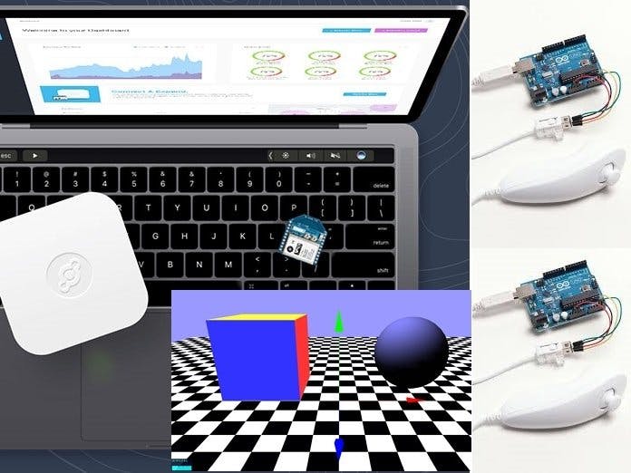 Using Wii Nunchuk Controller to Control Virtual World