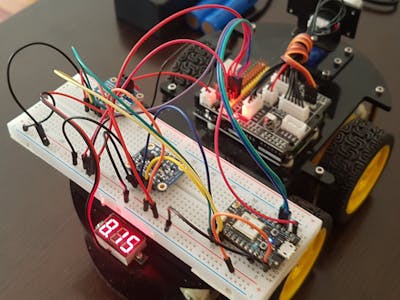 Robot Car Example with Arduino and Photon