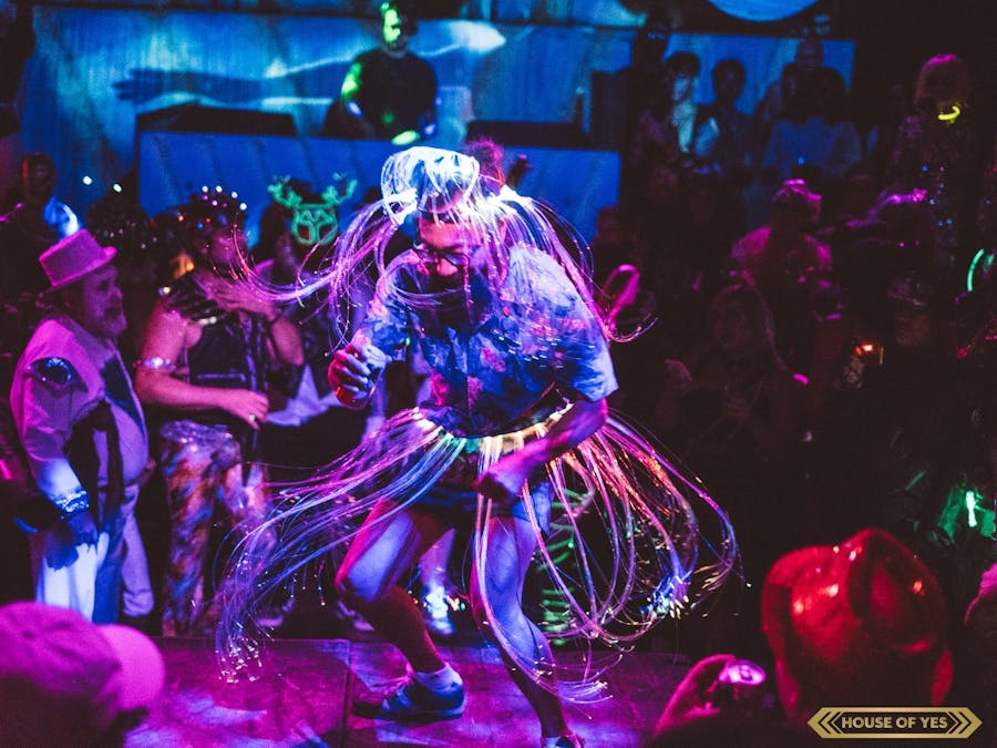 Fiber Optic Jelly Fish Skirt