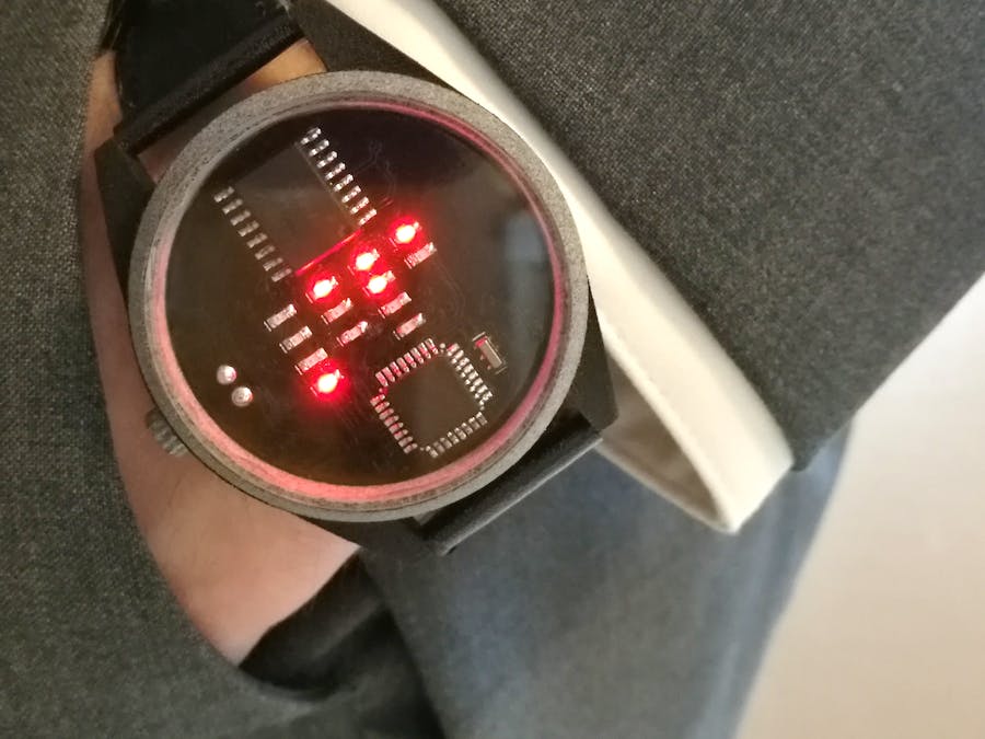Binary Wrist Watch