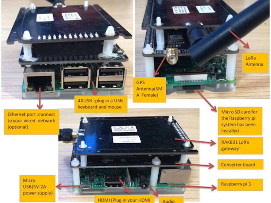 RAK831 Raspberry Pi3 Gateway and RAK811 LoRaNode User Manual