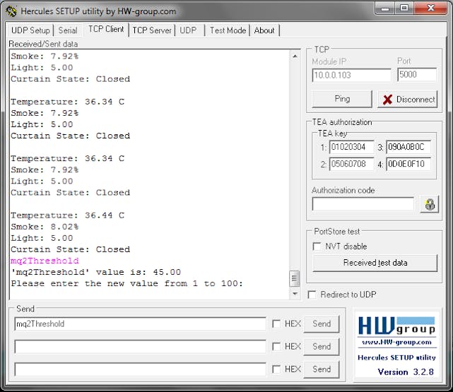 Changing mq2Threshold for example