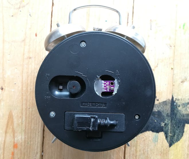 Weather Forecast Clock Using Old Alarm and Arduino - Hackster.io