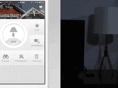 Home Automation Using Zone Beacon via Android App