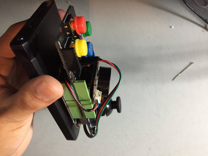 Stuck to Battery for Improved Ergonomics