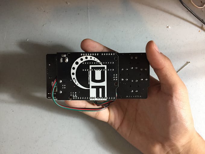 Back of Assembled Device