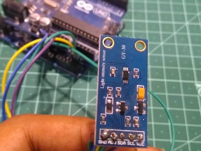 Measure LUX with Arduino Using BH1750
